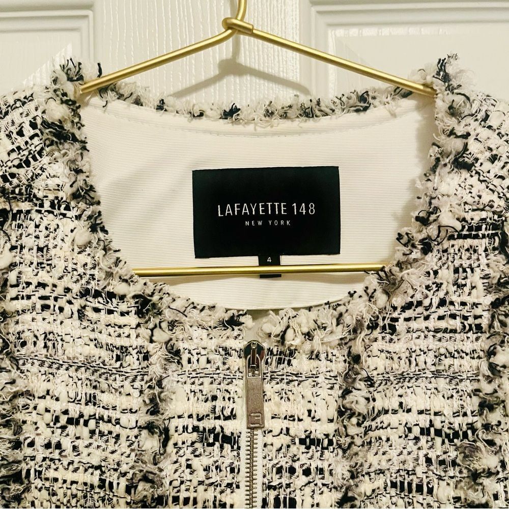 Lafayette 148 New York Tweed Blazer NWOT - Picture 3 of 7